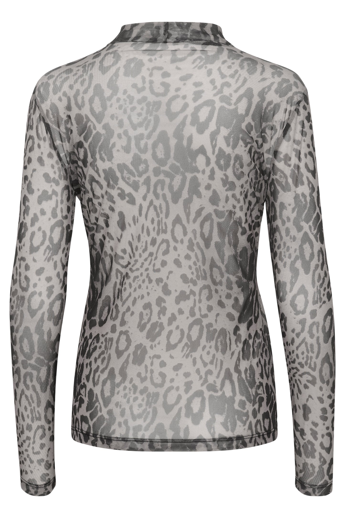 KAFFE JOEY Leopard Print Mesh