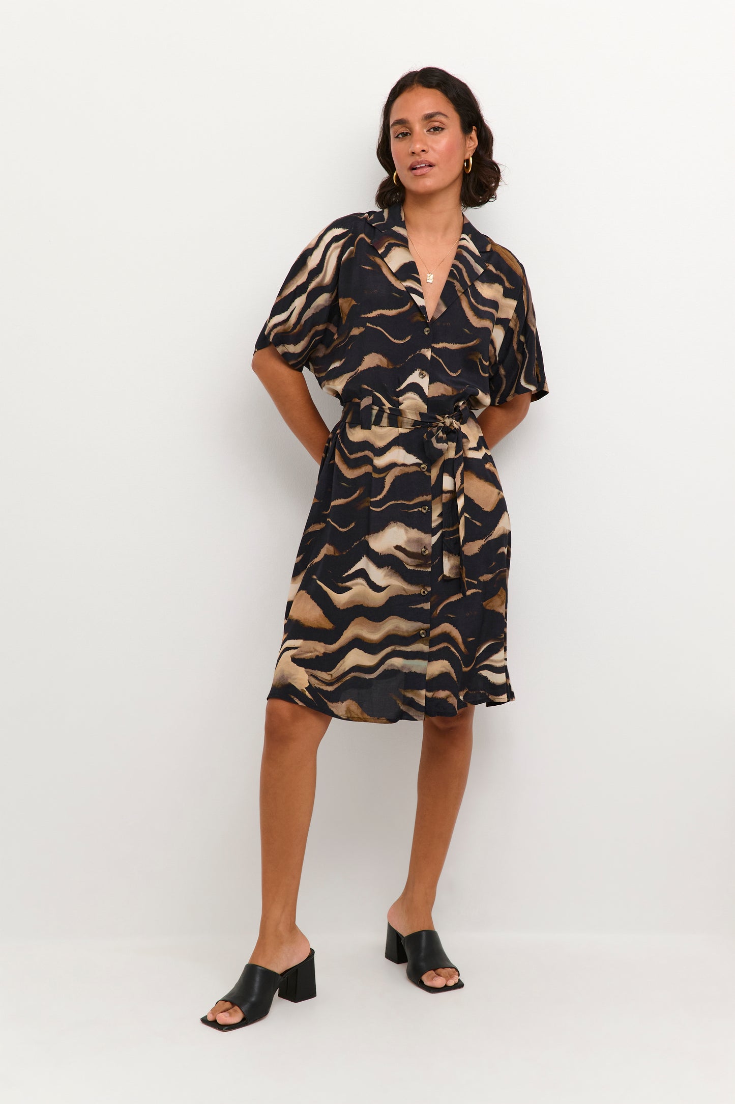 KAFFE LEILA Print Dress