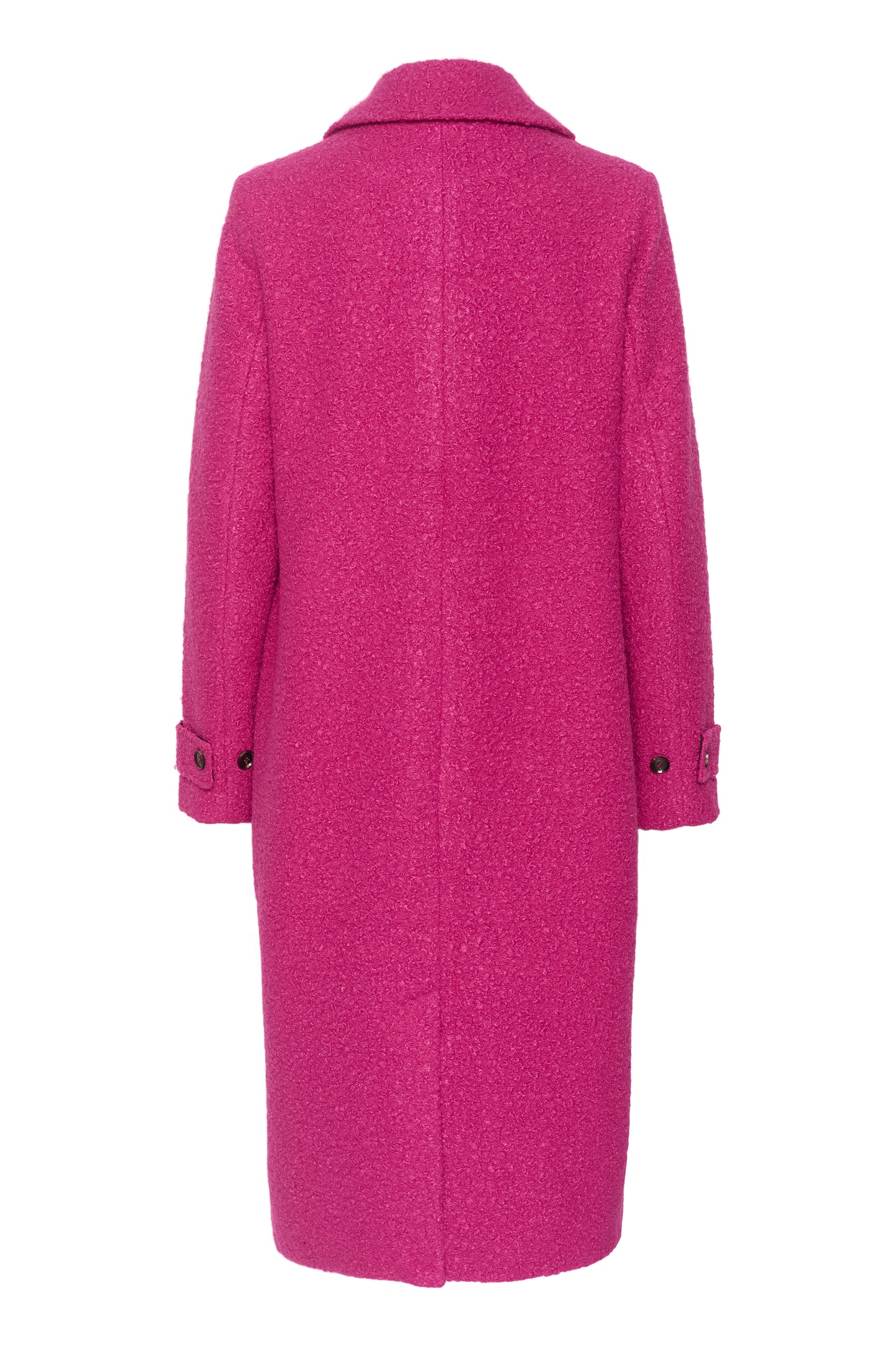 KAFFE ANNELISE Fuchsia Pink Teddy Jacket
