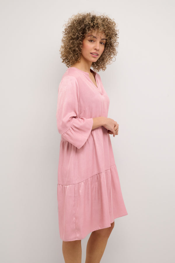 CREAM Blush Pink Siran Dress - KIM FIT