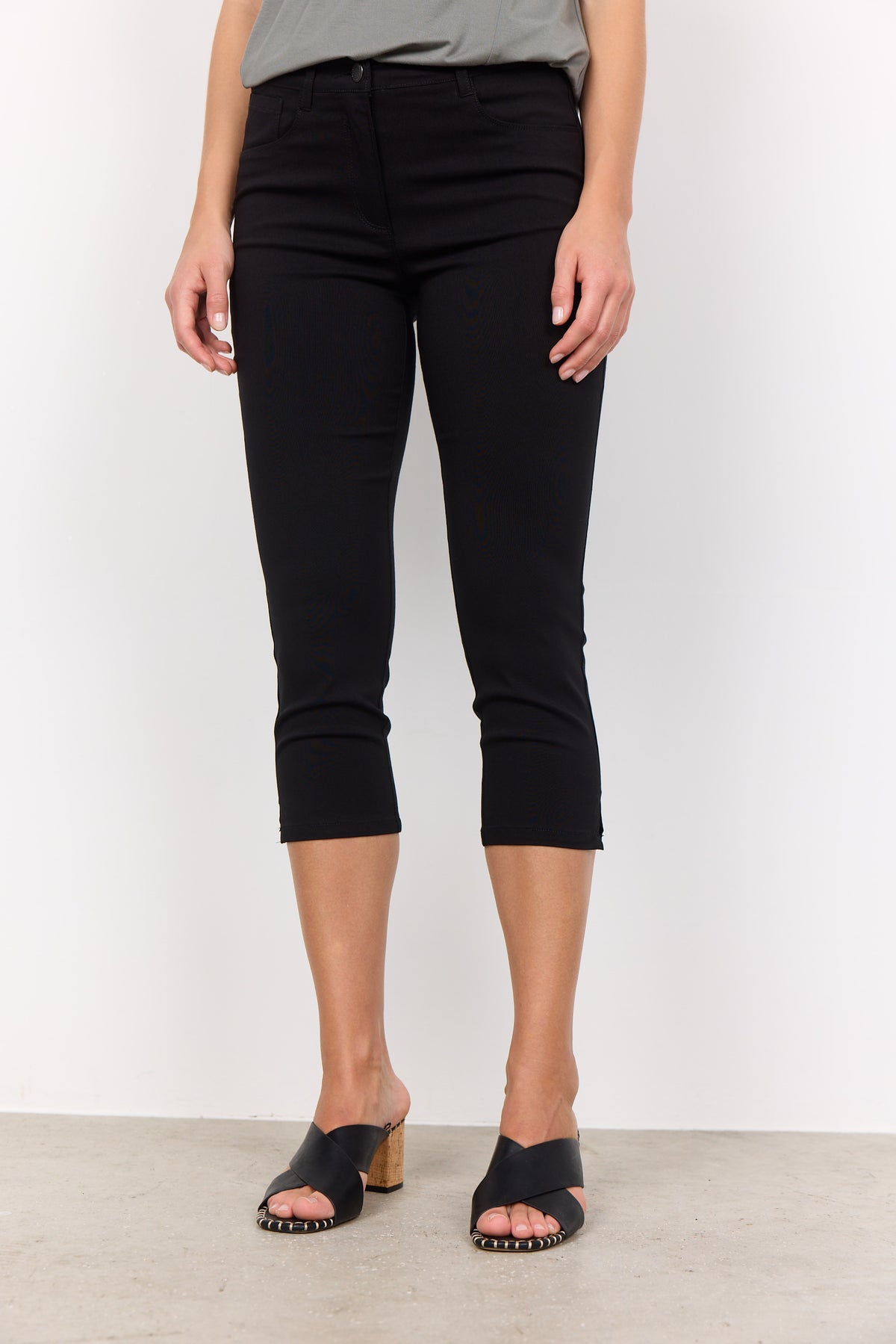 Pantalon Capri SOYA CONCEPT Lilly 3B Noir