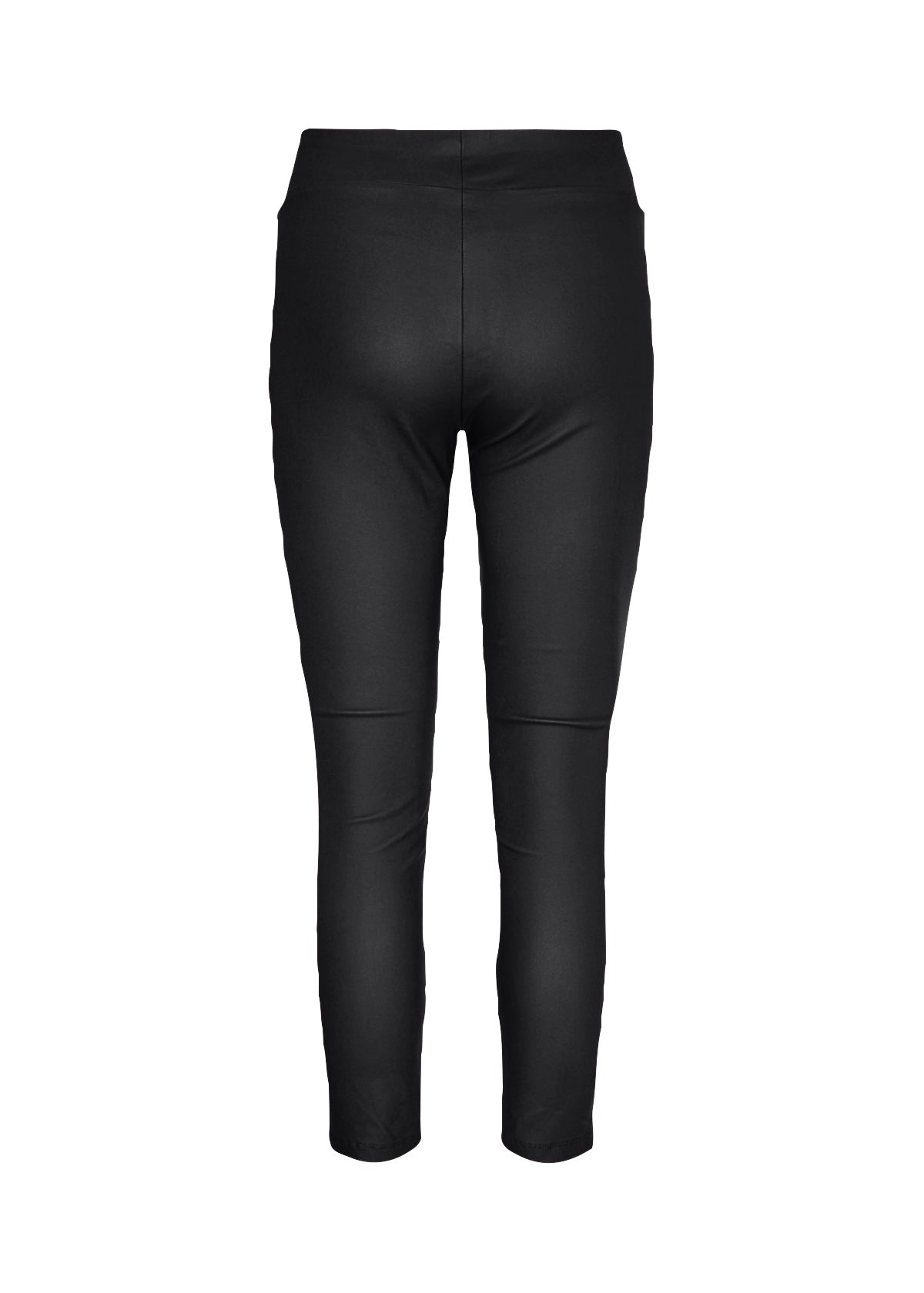 SOYA CONCEPT Black Pam 2 Faux Leather Pants