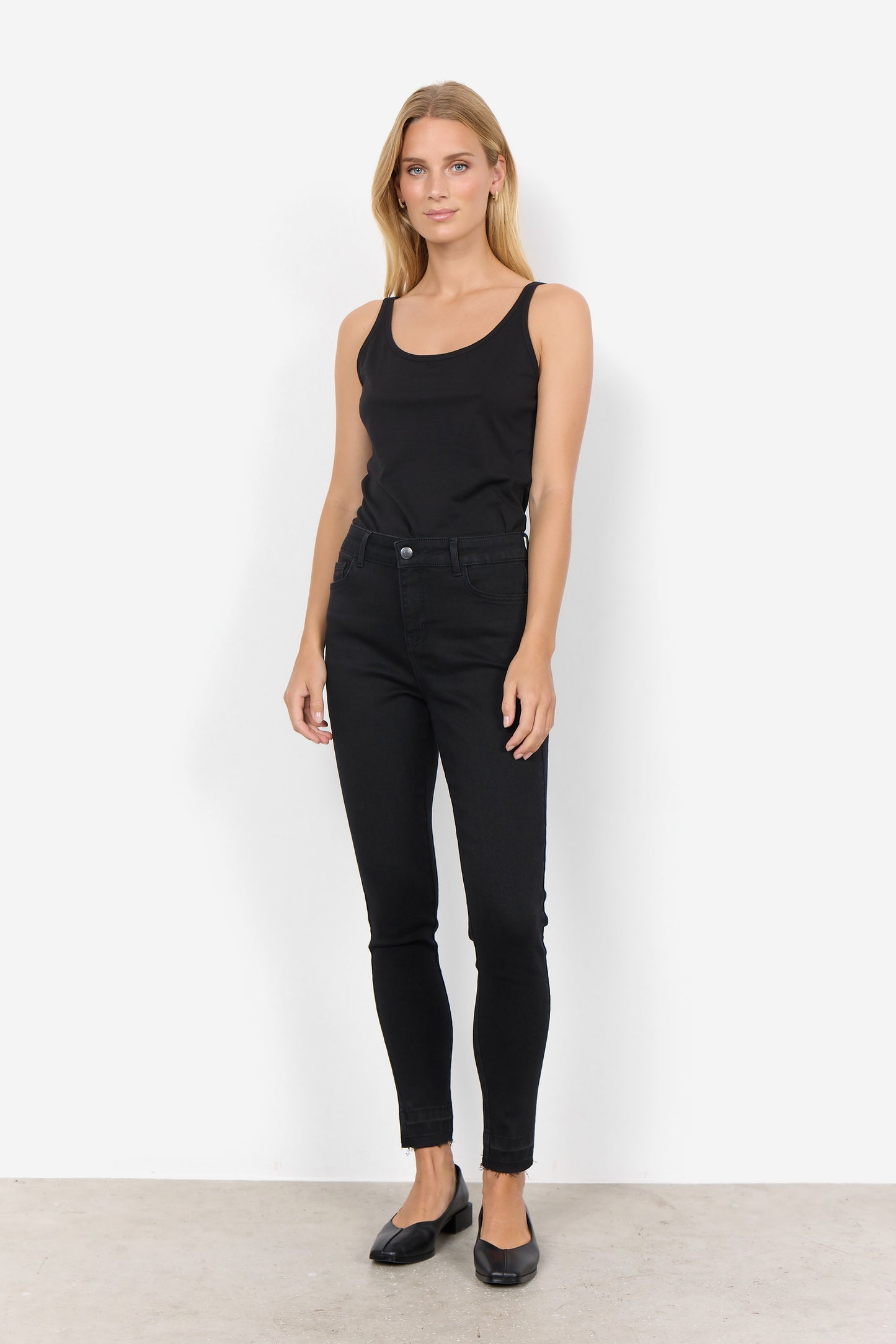 SOYA CONCEPT Pylle Black Tank Top