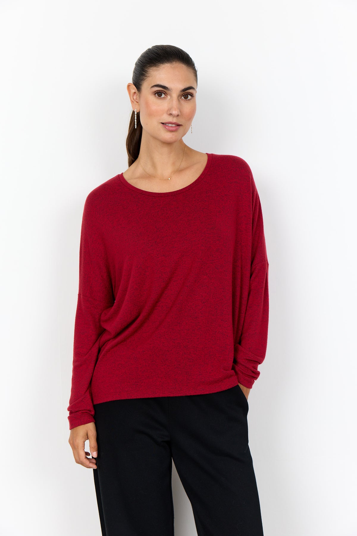 SOYA CONCEPT Biara 1 Chili Red Soft Knit