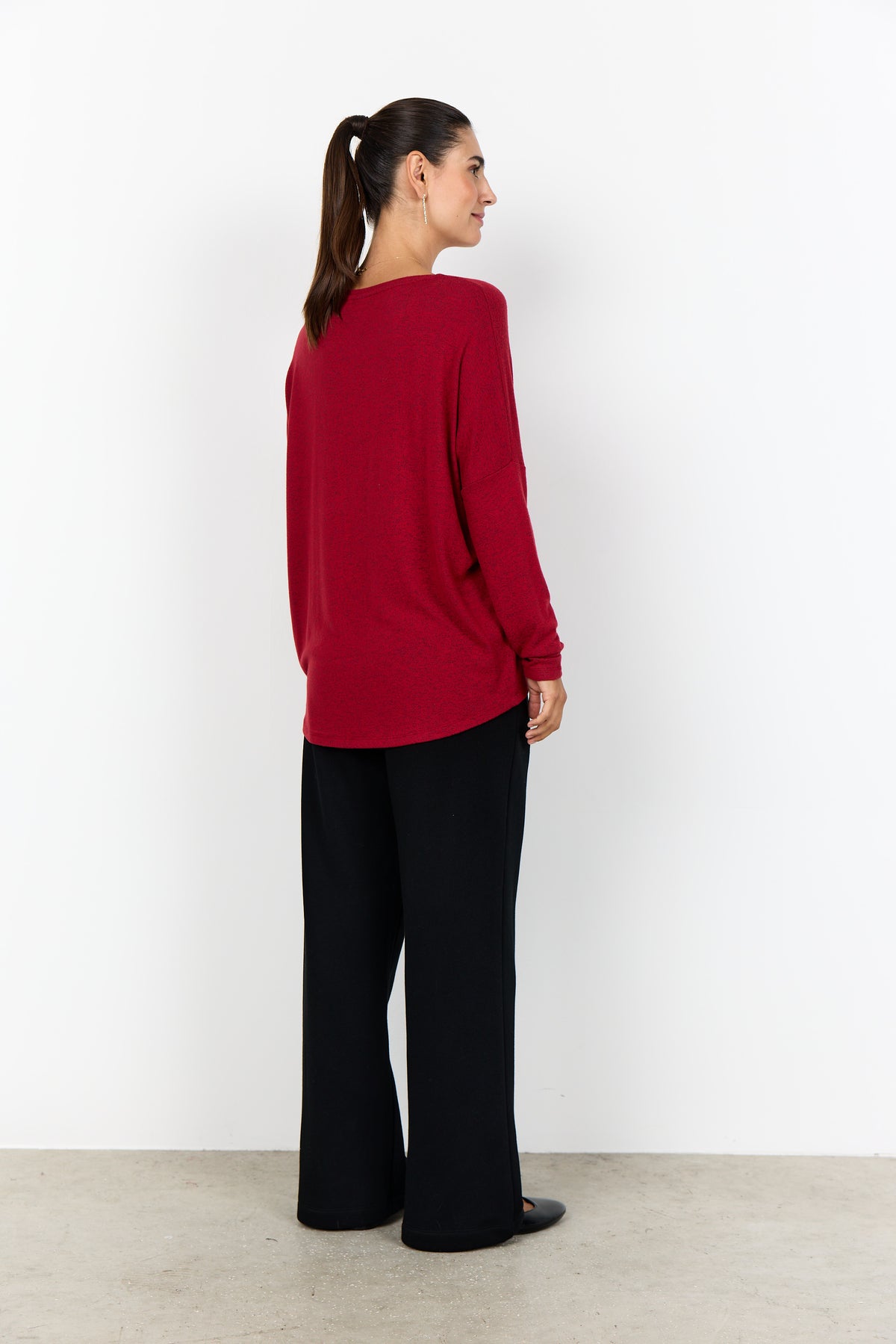 SOYA CONCEPT Biara 1 Chili Red Soft Knit