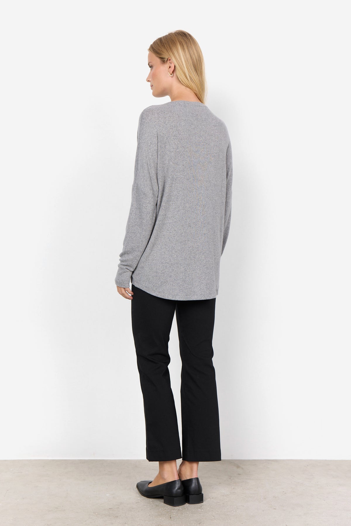 SOYA CONCEPT Biara 1 Grey Soft Knit