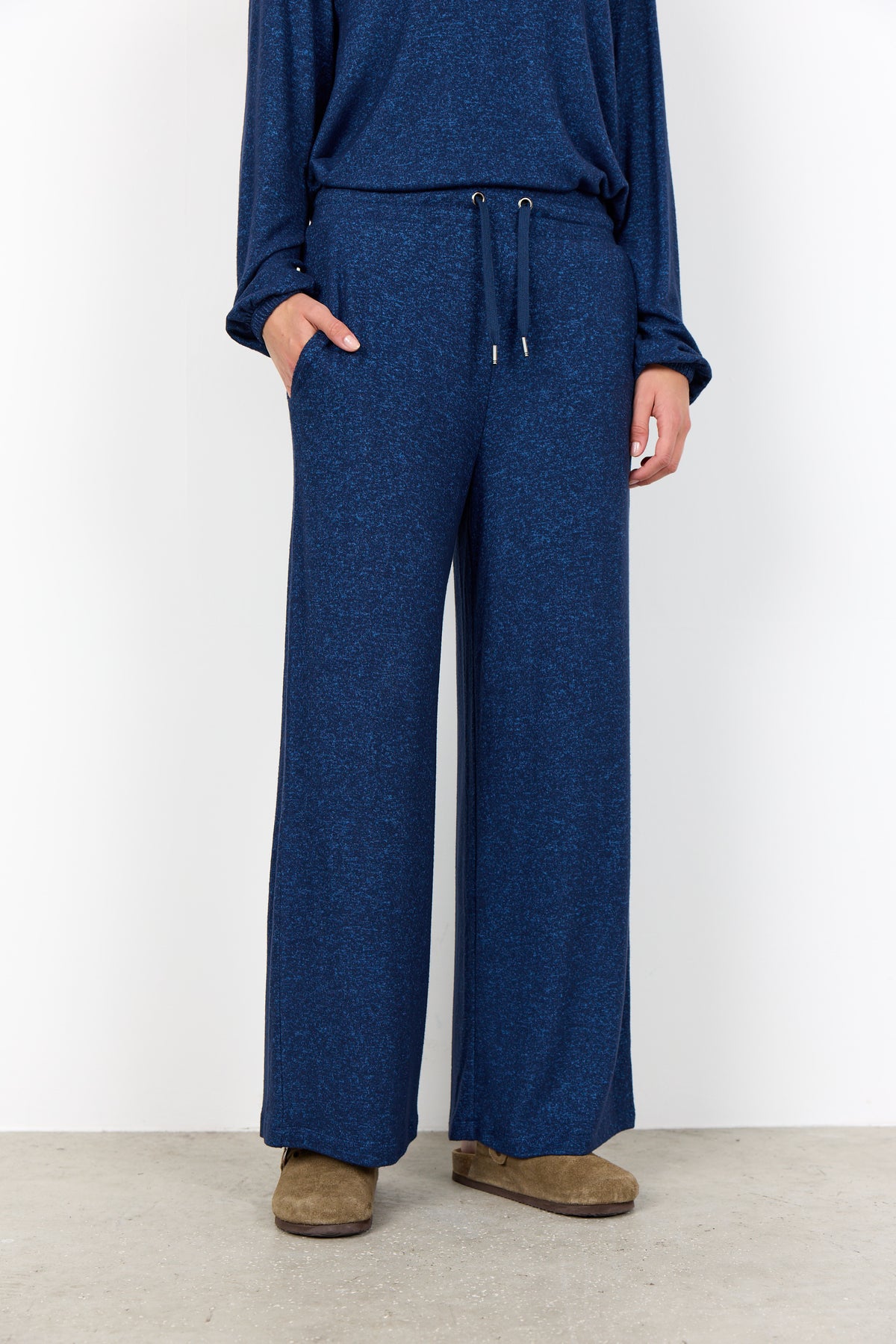 Pantalon bleu marine SOYA CONCEPT BIARA