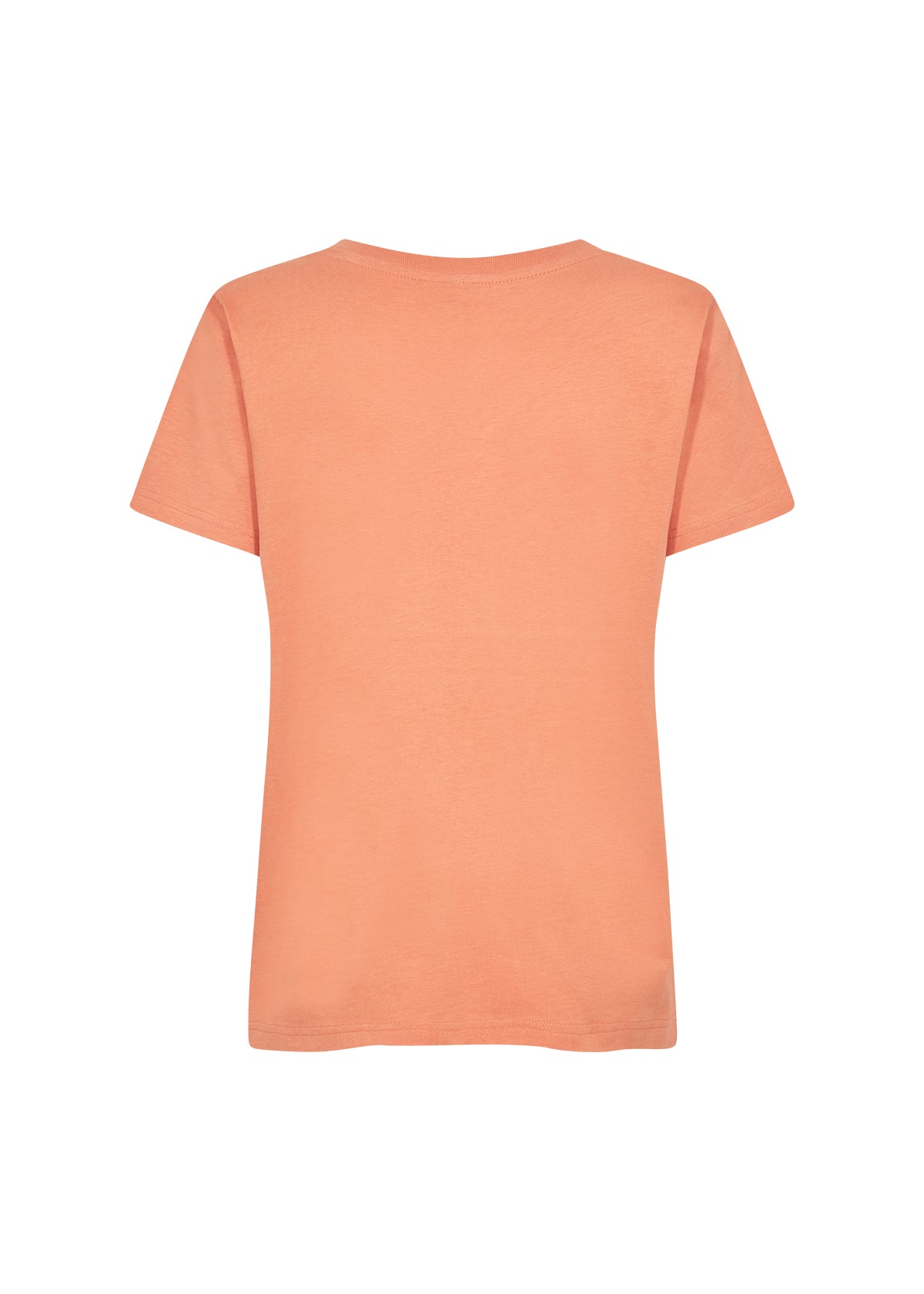 Soya Concept Derby 2 100% Organic Cotton Orange V Neck Tee