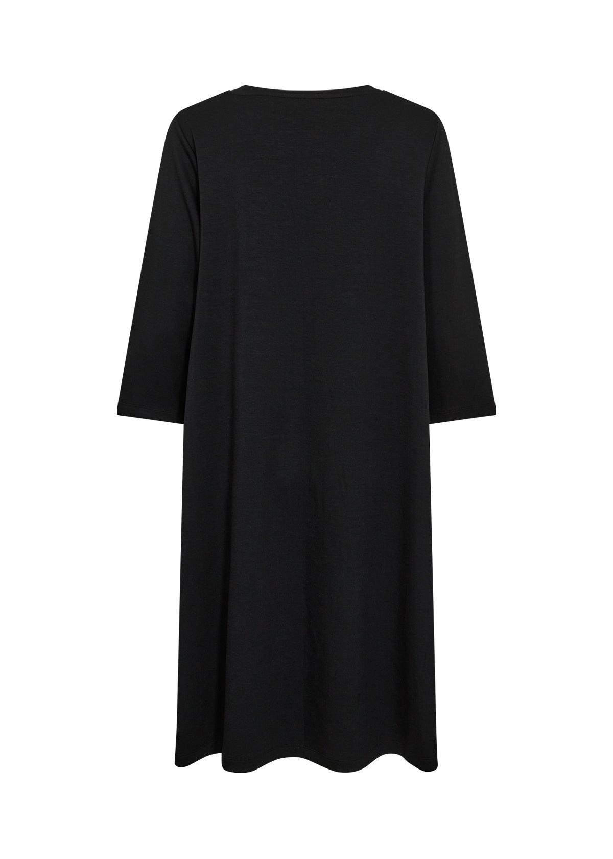 SOYA CONCEPT BANU 155 Black Relaxed A-Line Dress with Pockets