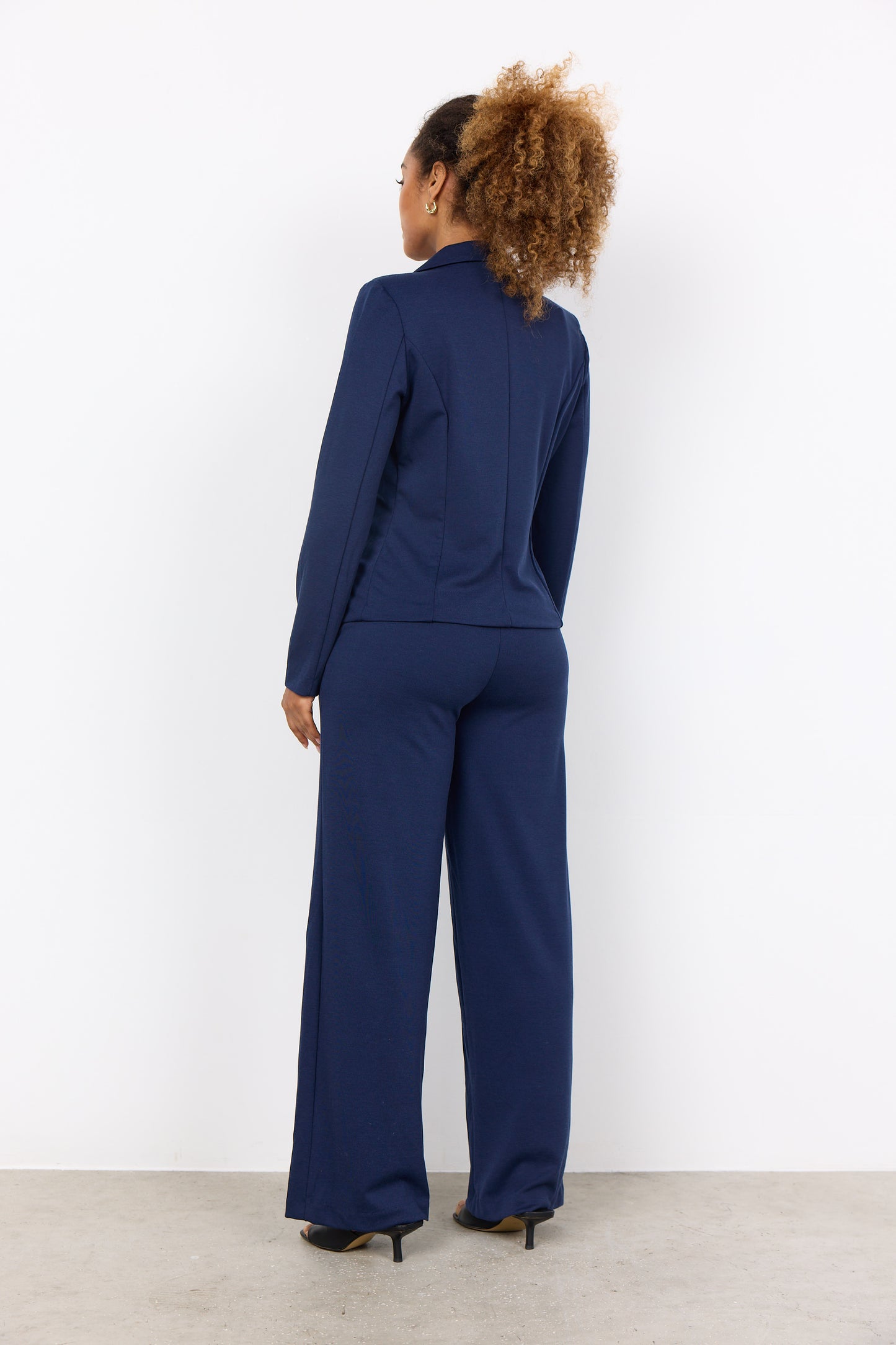 SOYA CONCEPT Daniella Navy Blue Fitted Blazer