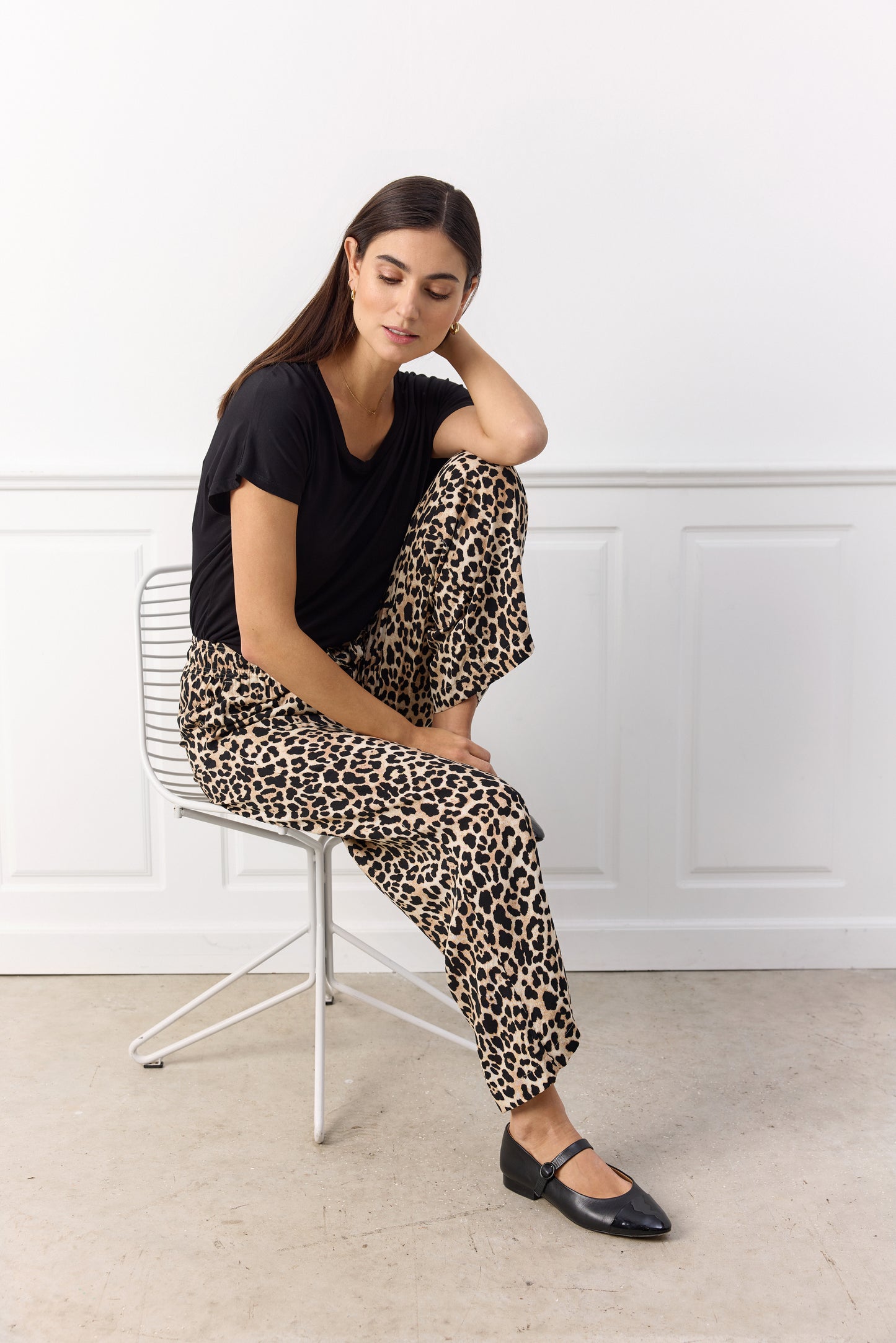 SOYA CONCEPT PIETTA Leopard Trousers