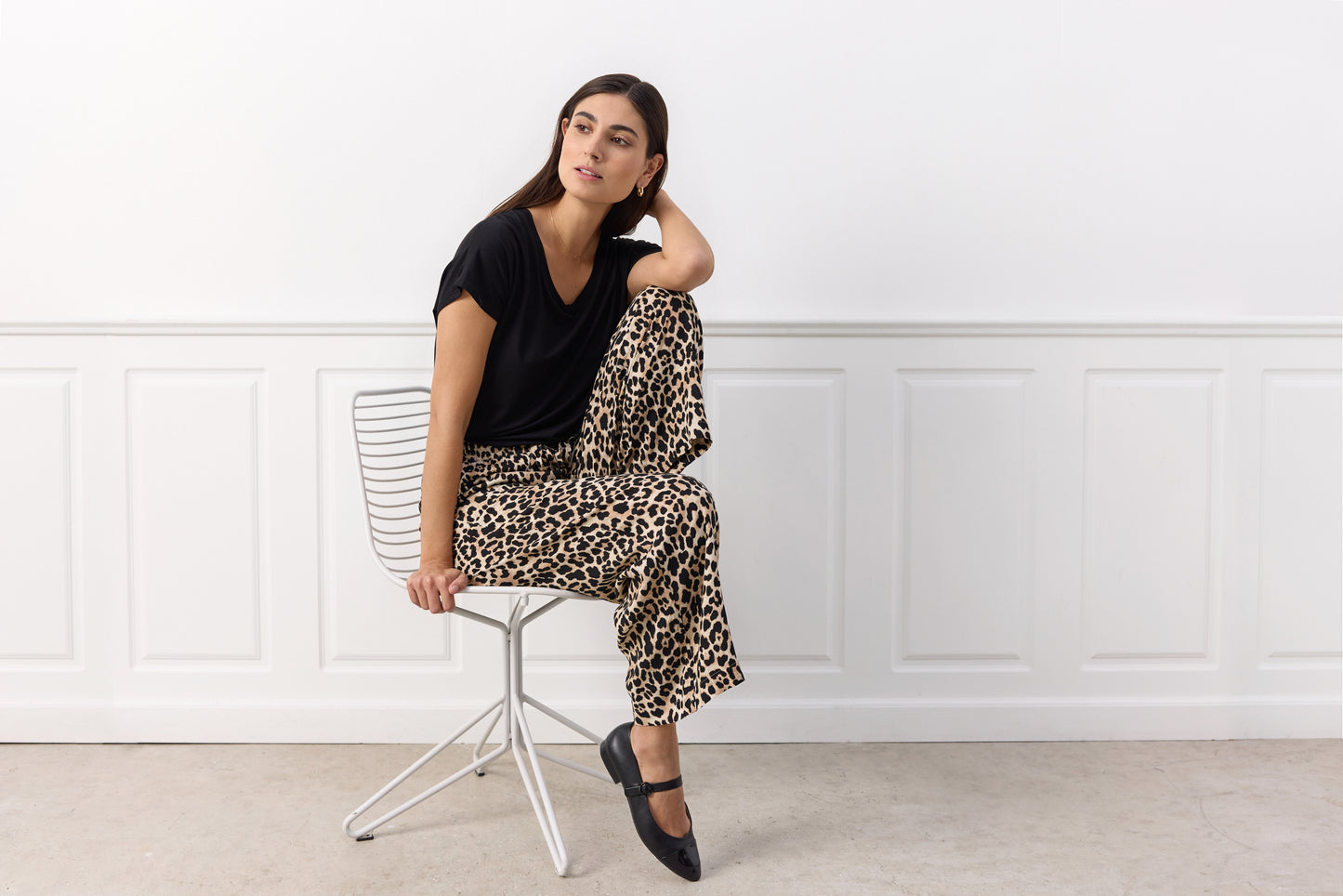 SOYA CONCEPT PIETTA Leopard Trousers