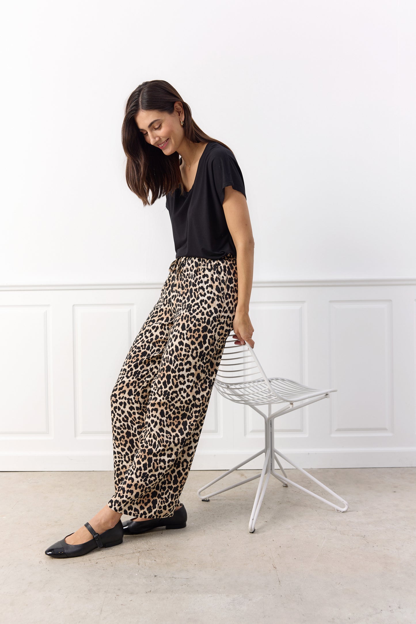 SOYA CONCEPT PIETTA Leopard Trousers