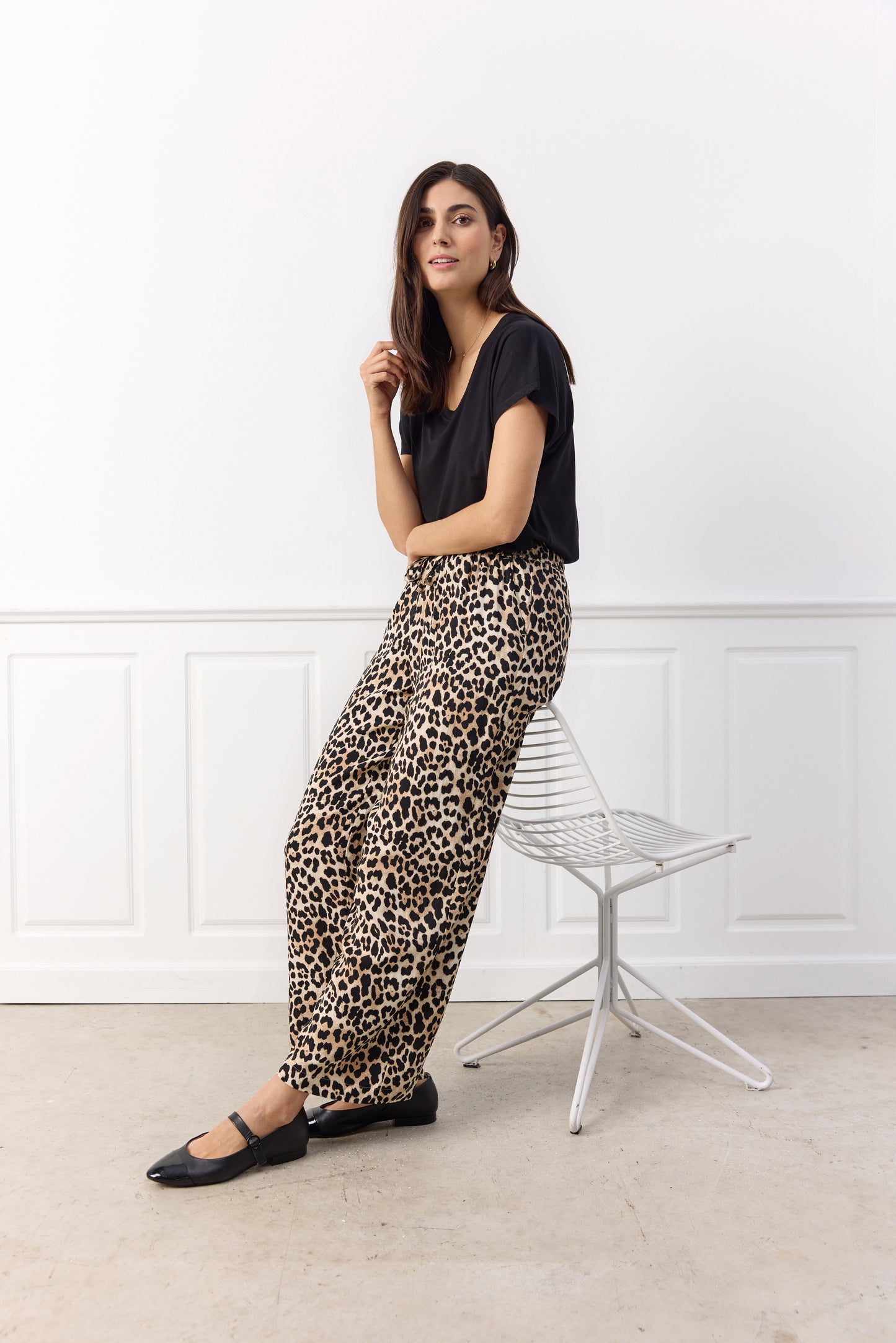 SOYA CONCEPT PIETTA Leopard Trousers