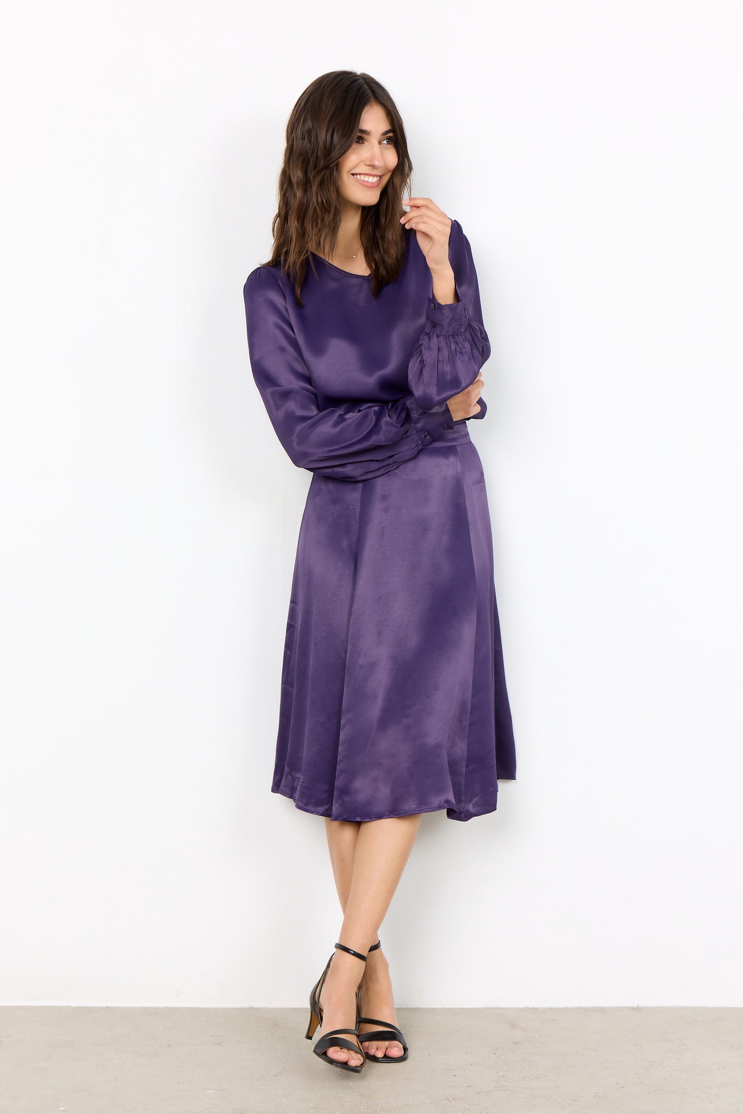 SOYA CONCEPT Dark Grape HOPE Blouse