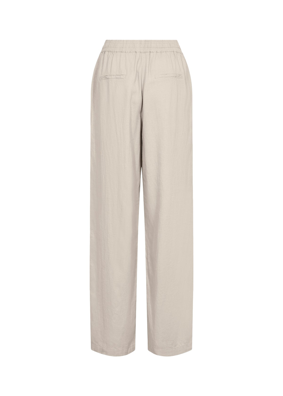 SOYA CONCEPT INA Sand Linen Blend Trousers