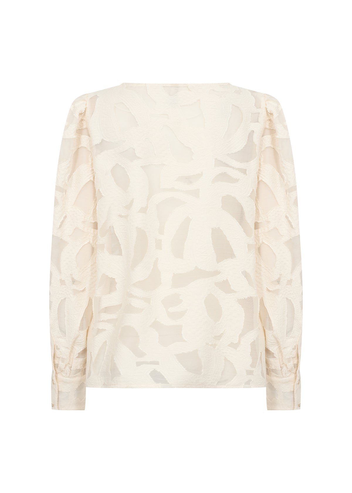 SOYA CONCEPT IBI Cream Print Blouse