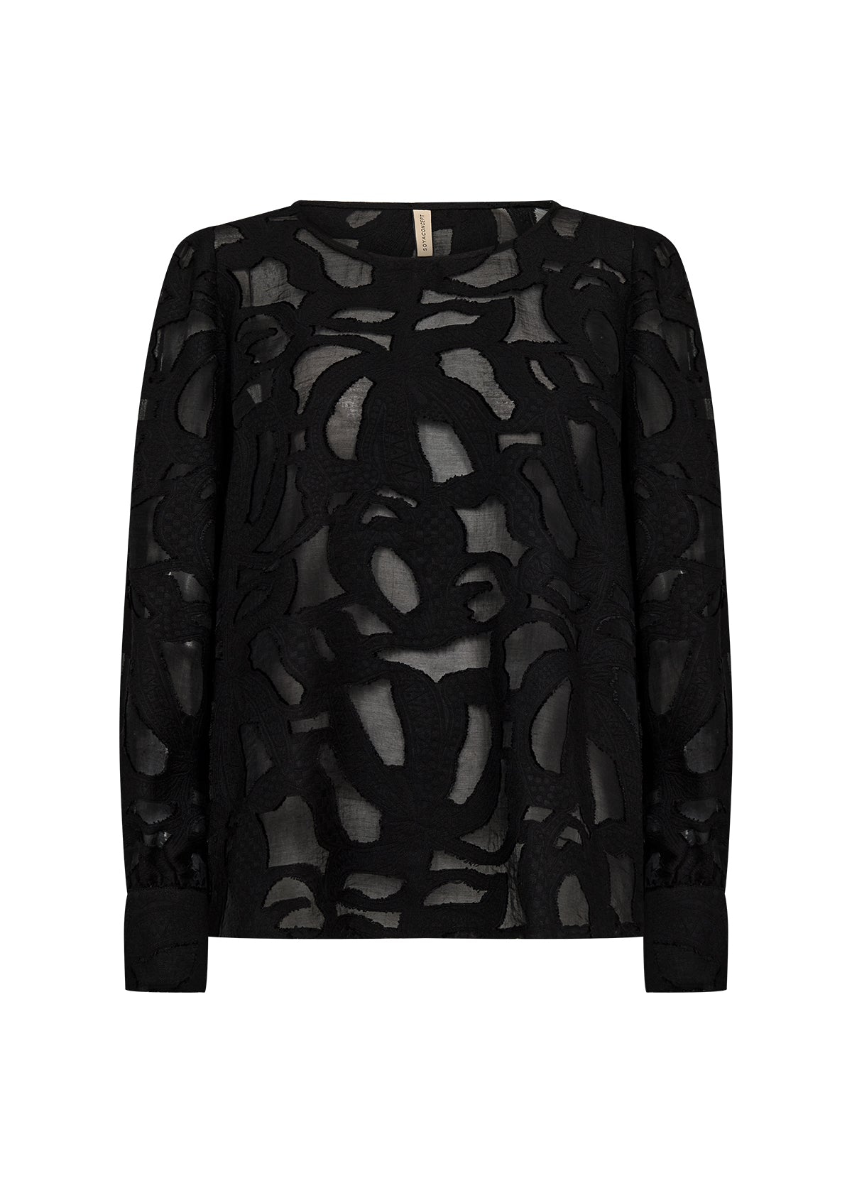 SOYA CONCEPT IBI Black Print Blouse