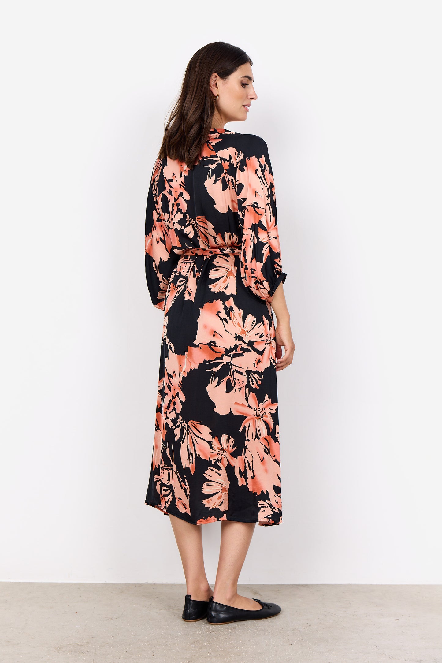 SOYA CONCEPT PEACH Floral Dress