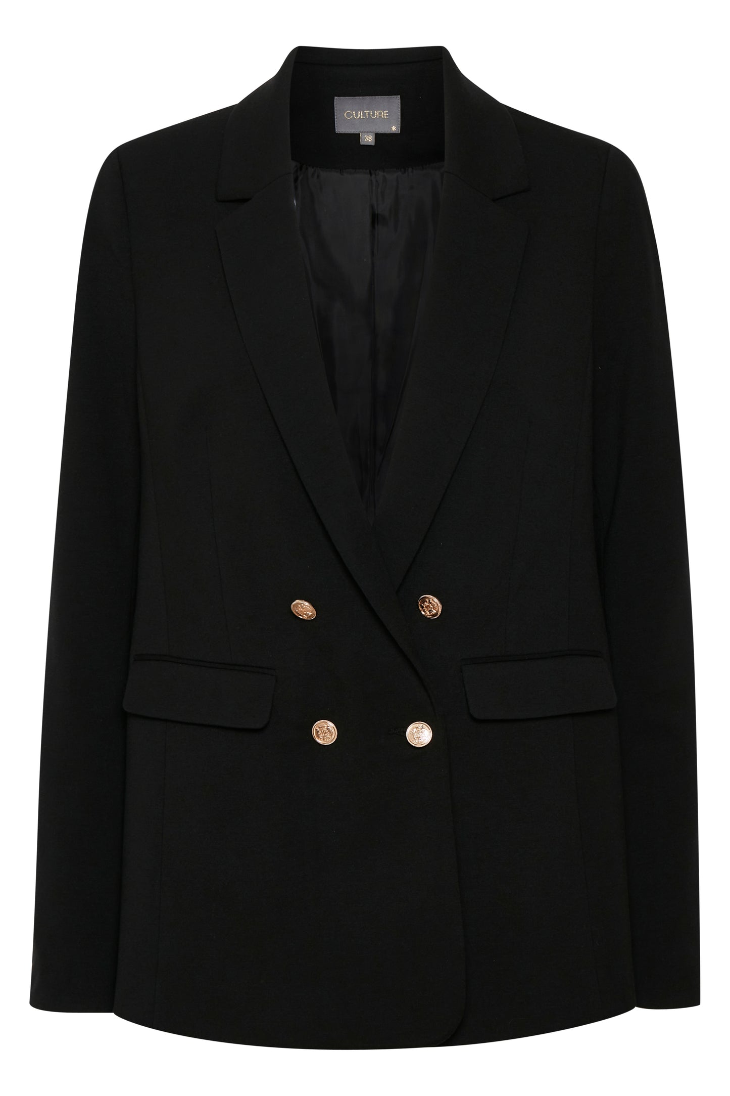 CULTURE Black Cenette Classic Blazer
