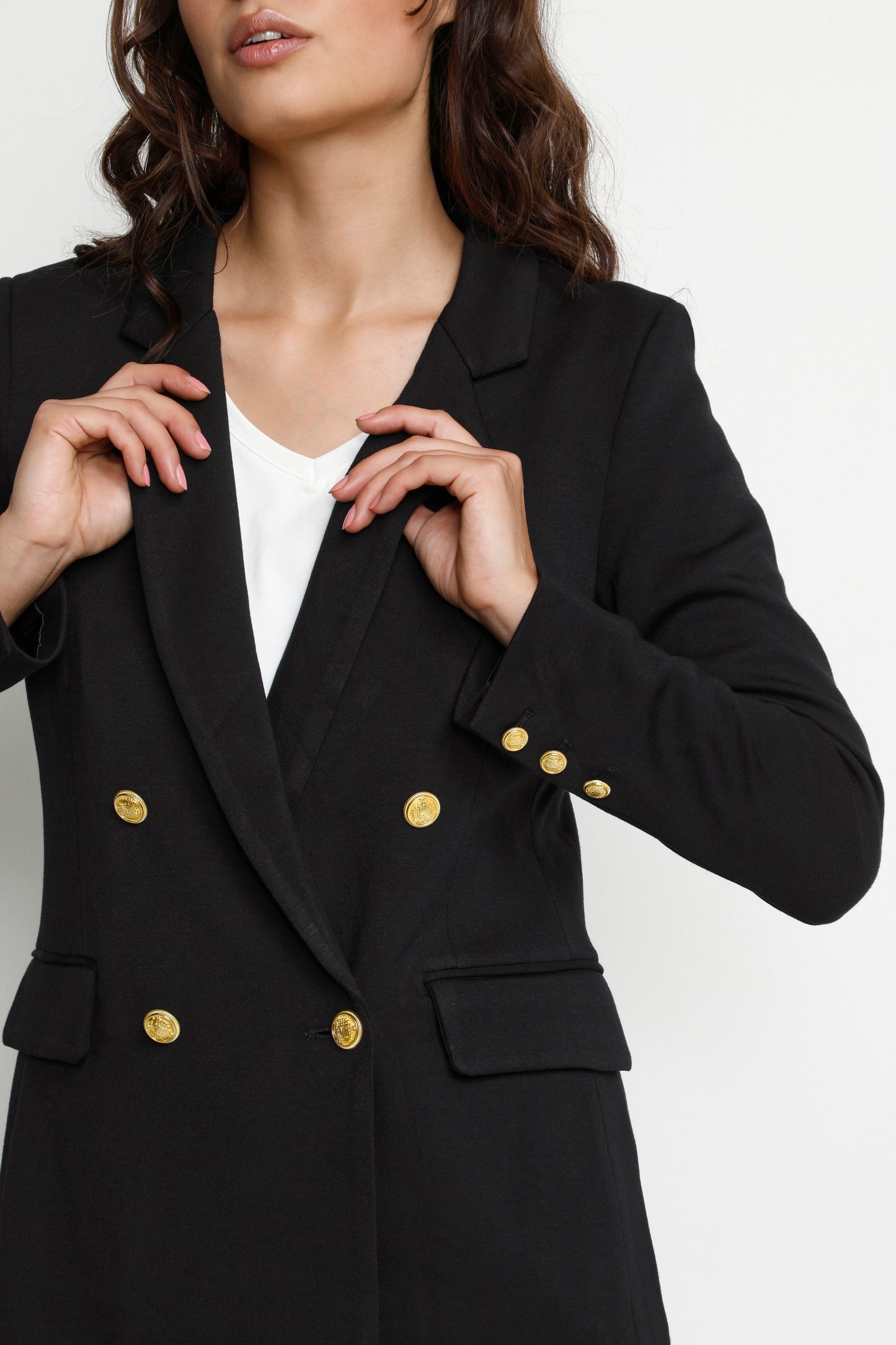 CULTURE Black Cenette Classic Blazer