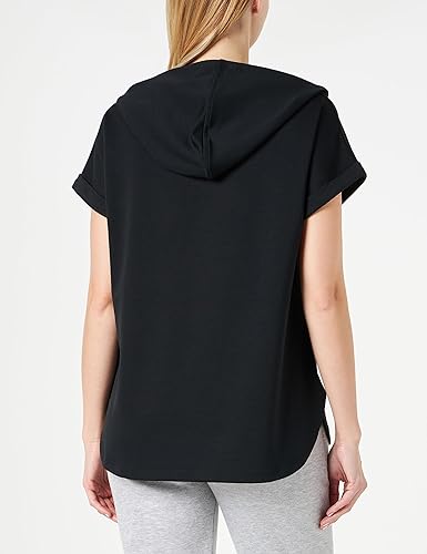 SOYA CONCEPT Banu 143 Black Modal Short Sleeve Sweatshirt