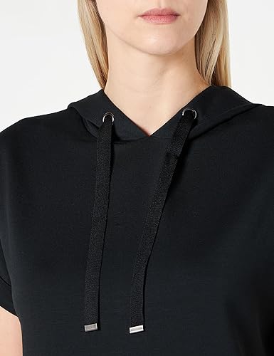 SOYA CONCEPT Banu 143 Black Modal Short Sleeve Sweatshirt