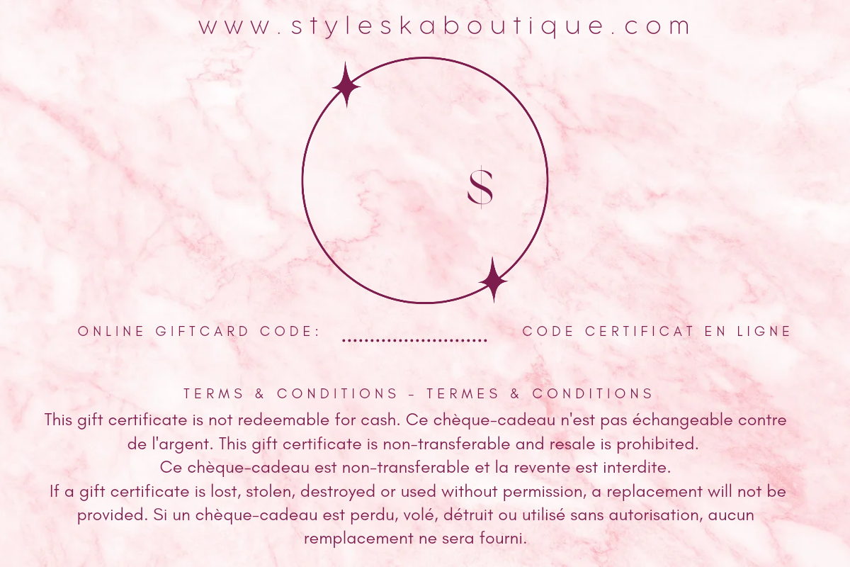 Styleska Boutique Gift Card