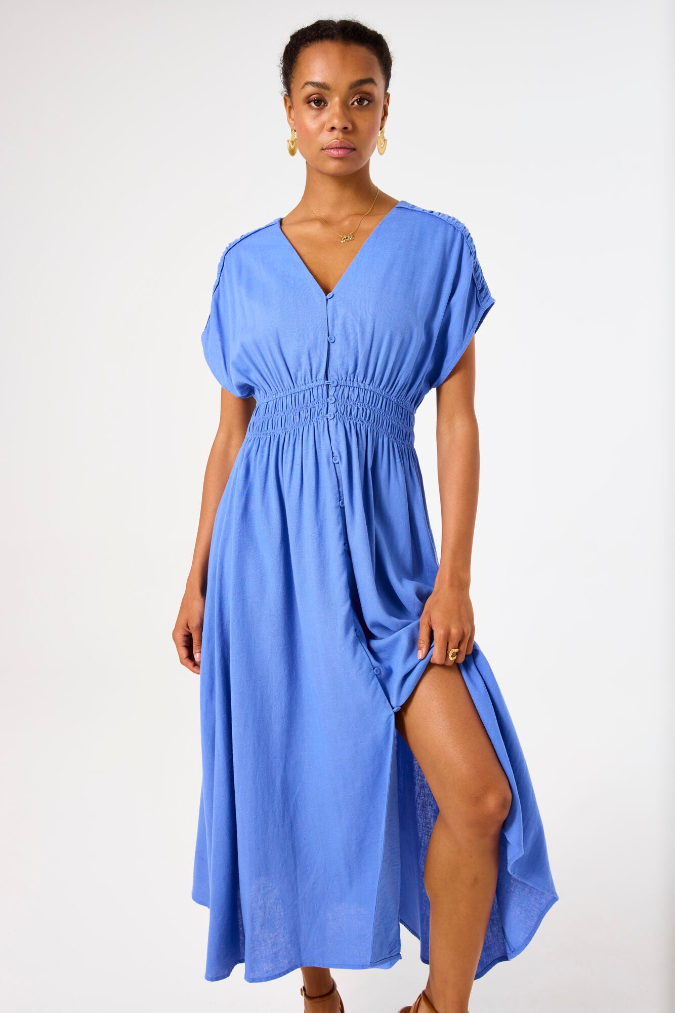 GARCIA Celestine Blue Maxi Dress