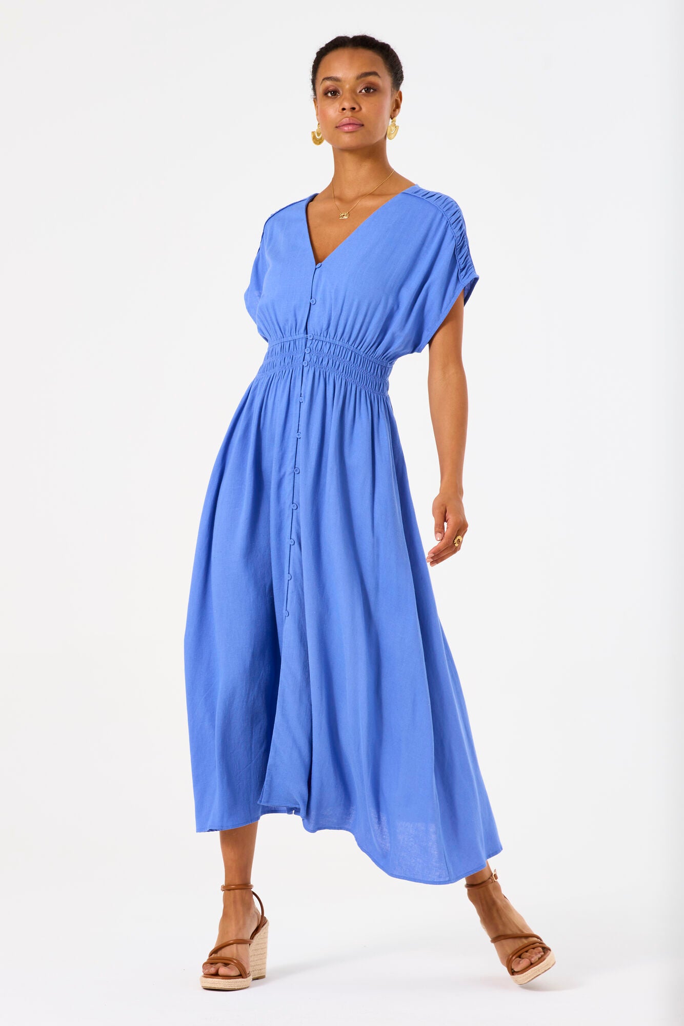 GARCIA Celestine Blue Maxi Dress