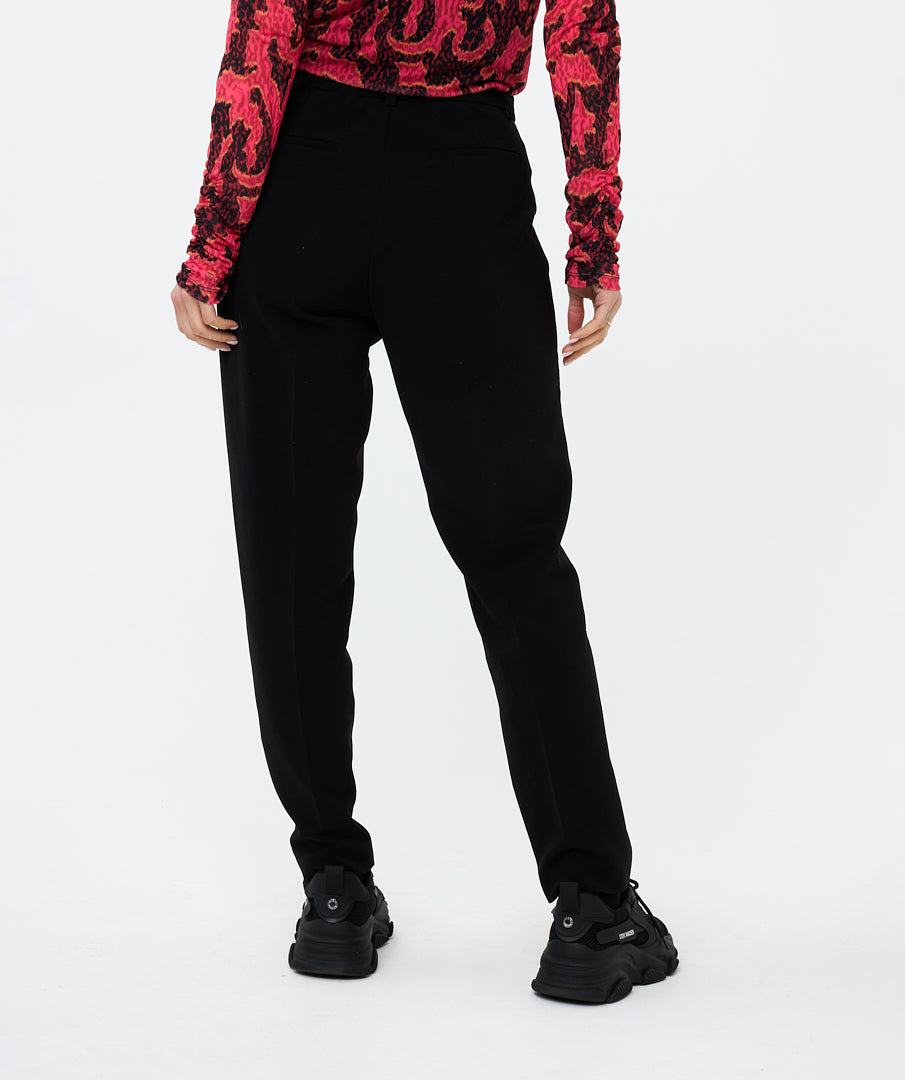 ESQUALO Black Chino City Trousers