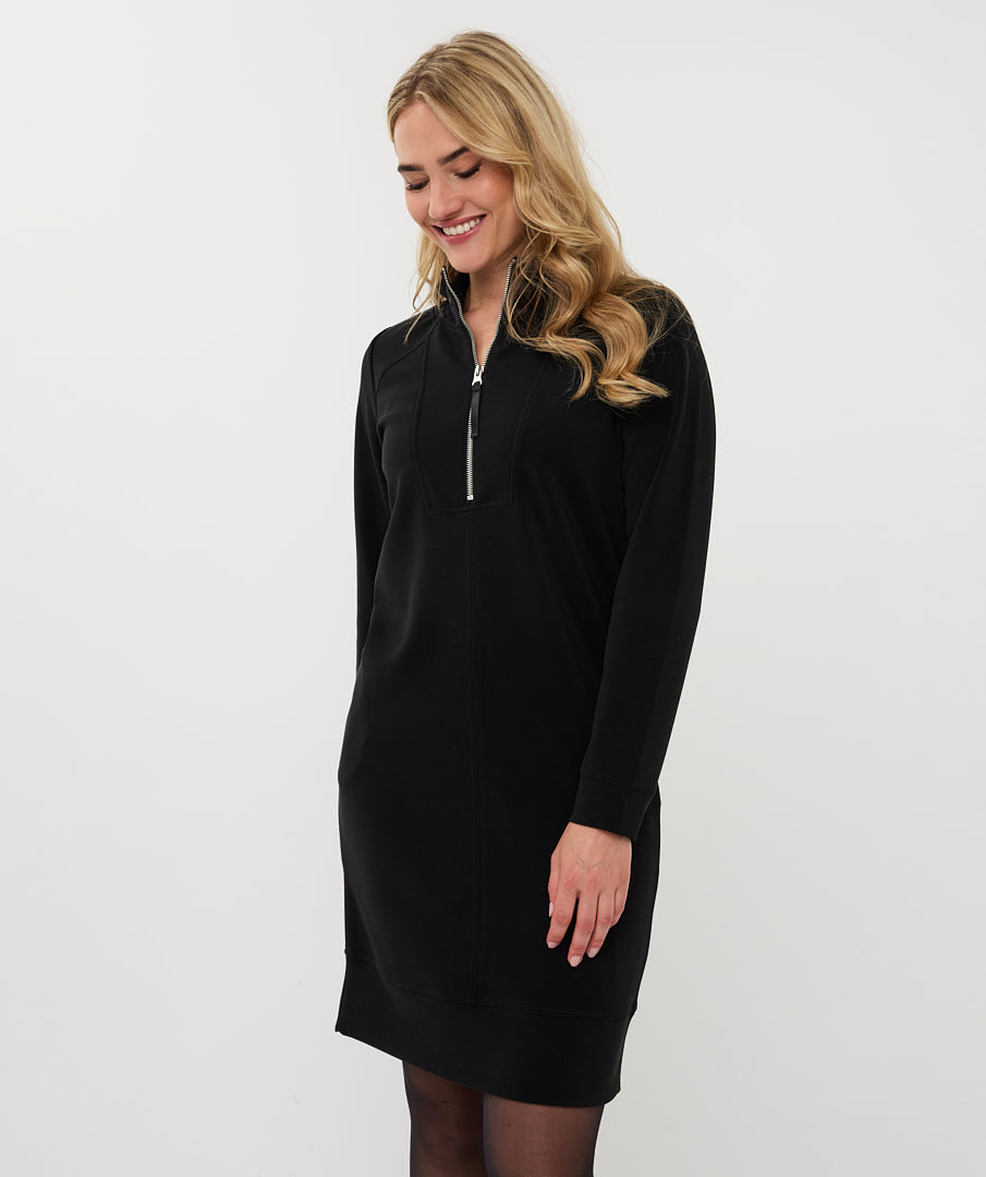 ESQUALO JILLIAN Black Dress