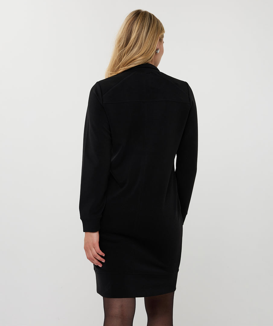 ESQUALO JILLIAN Black Dress
