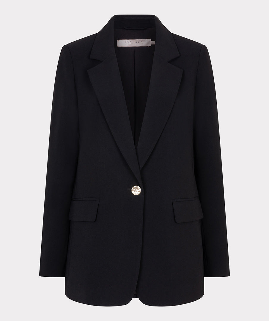 ESQUALO Black City Blazer