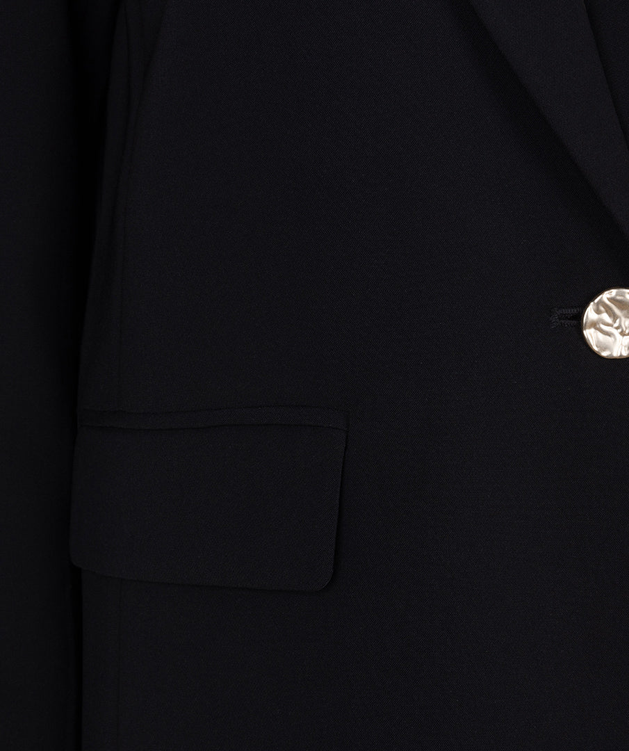 ESQUALO Black City Blazer