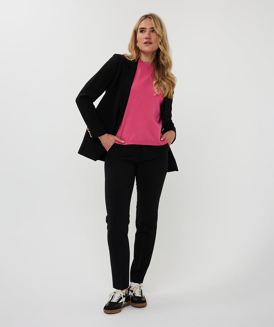 ESQUALO Black City Blazer