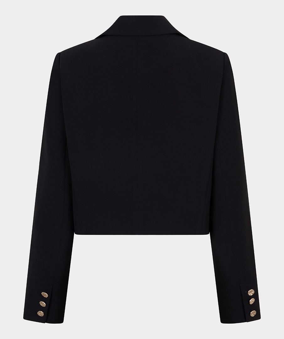 ESQUALO Black Short City Blazer