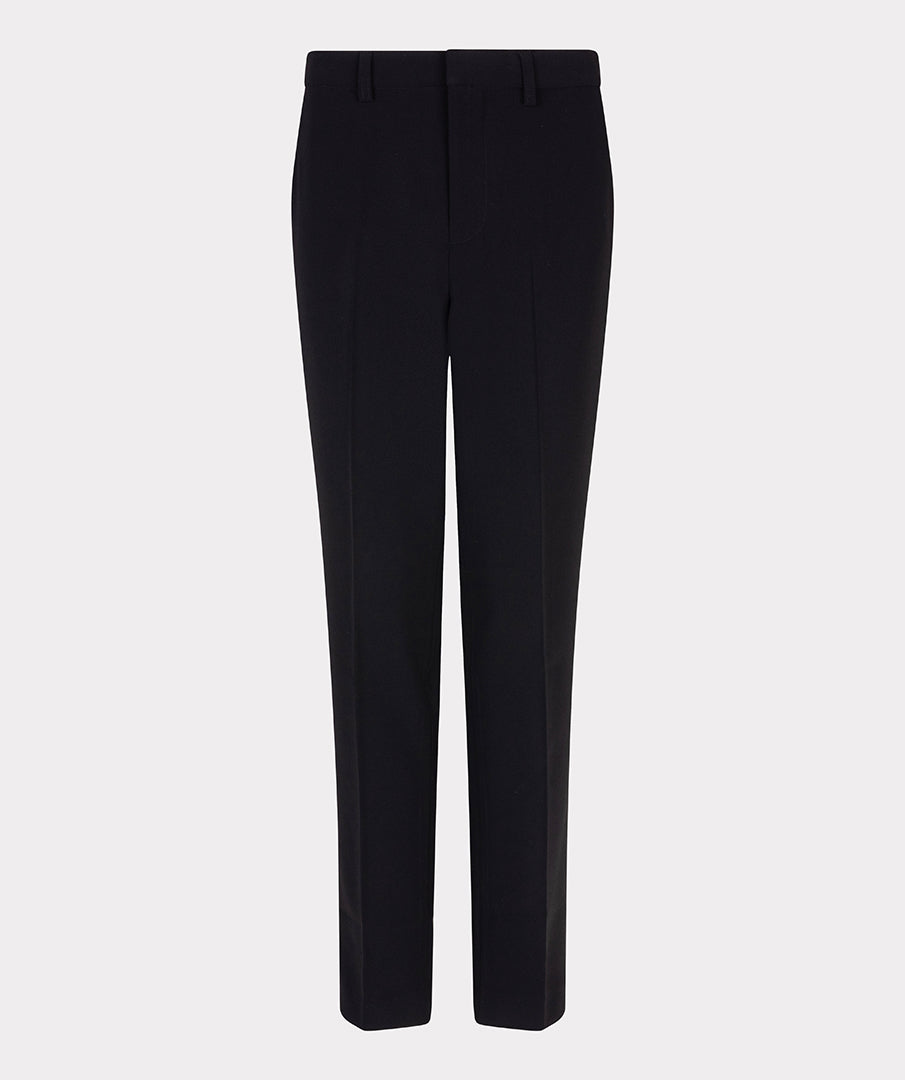 ESQUALO Black Chino City Trousers