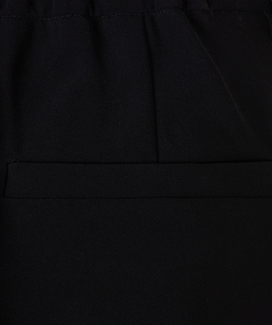 ESQUALO Black Chino City Trousers