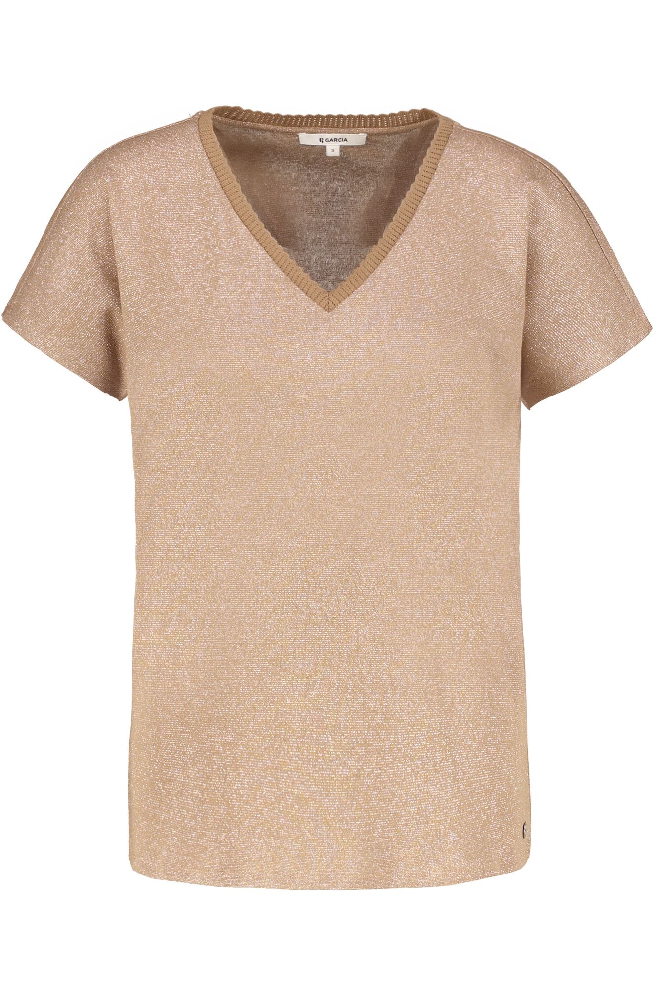 GARCIA Golden Brown Tee