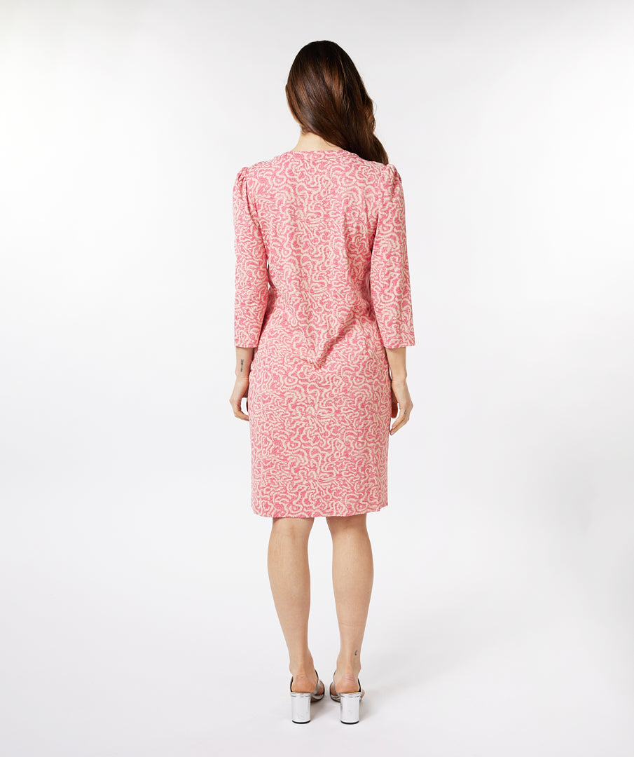 ESQUALO Vibrant Vacay Beaded Dress