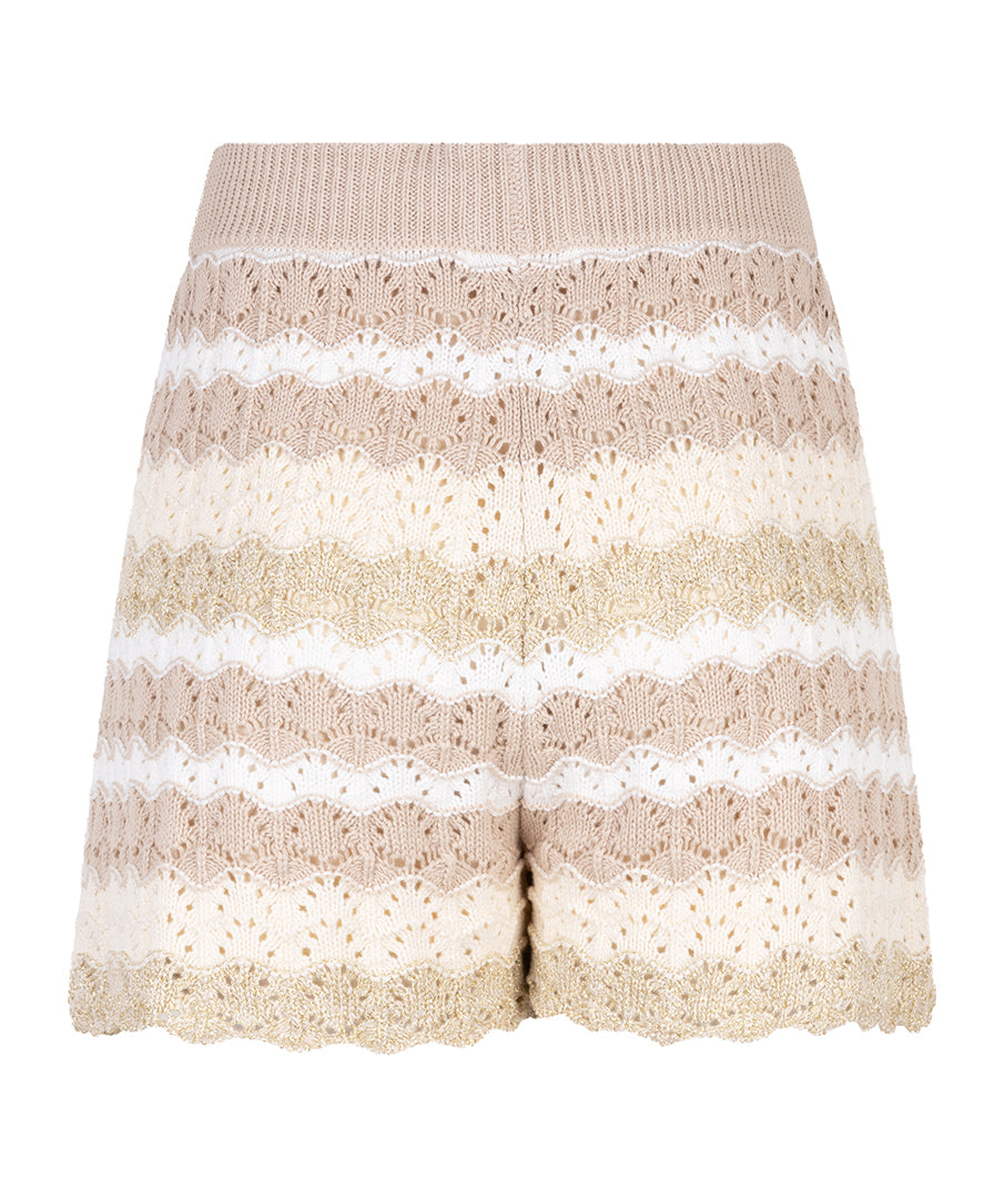 ESQUALO Sienna Crochet Short