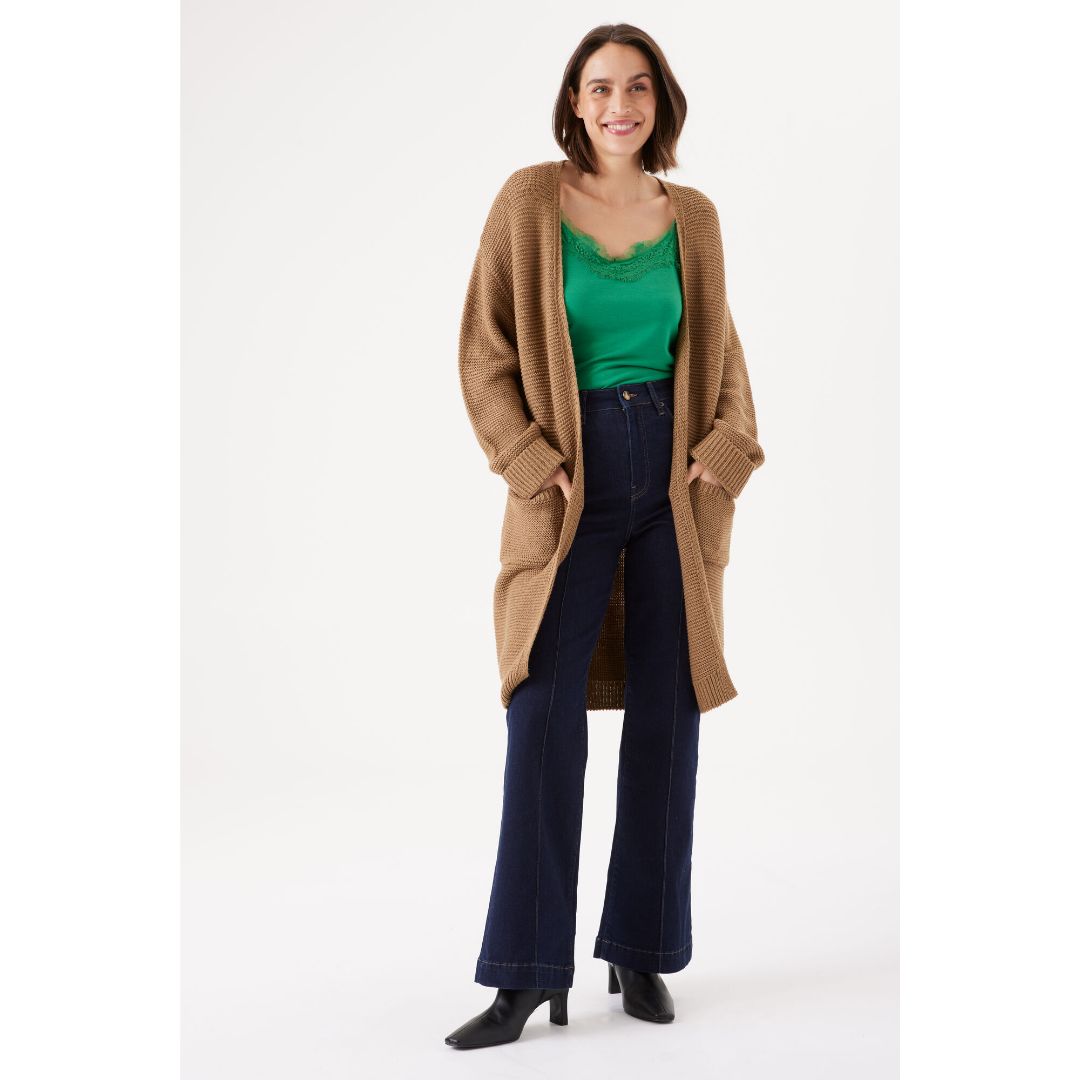 GARCIA Black Basic Cardigan