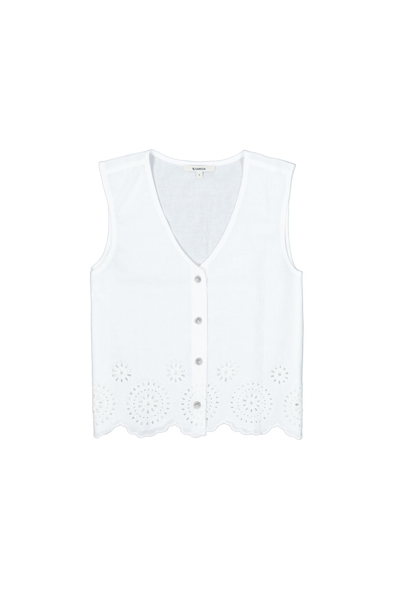 GARCIA BLANCA White Tank Top