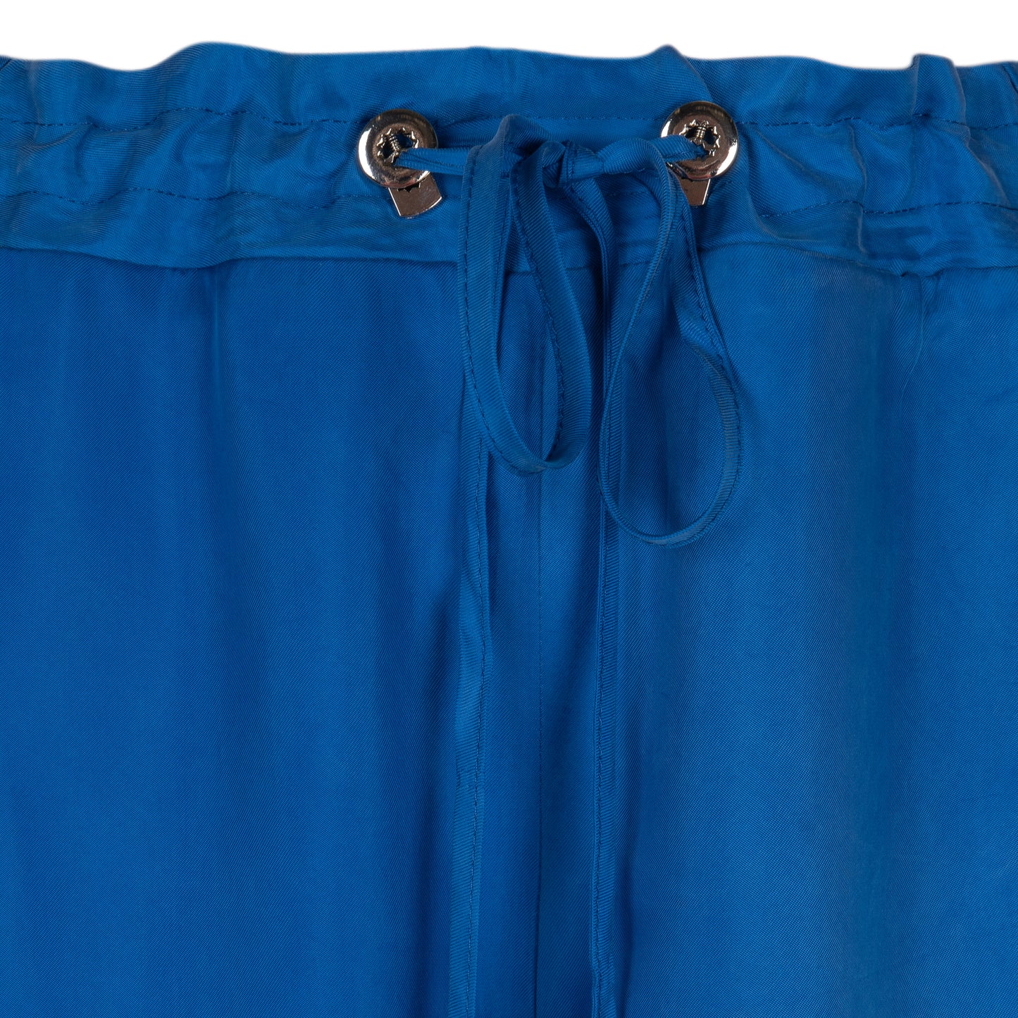 ESQUALO SAPHIRA Silky Cupro Satin Trousers