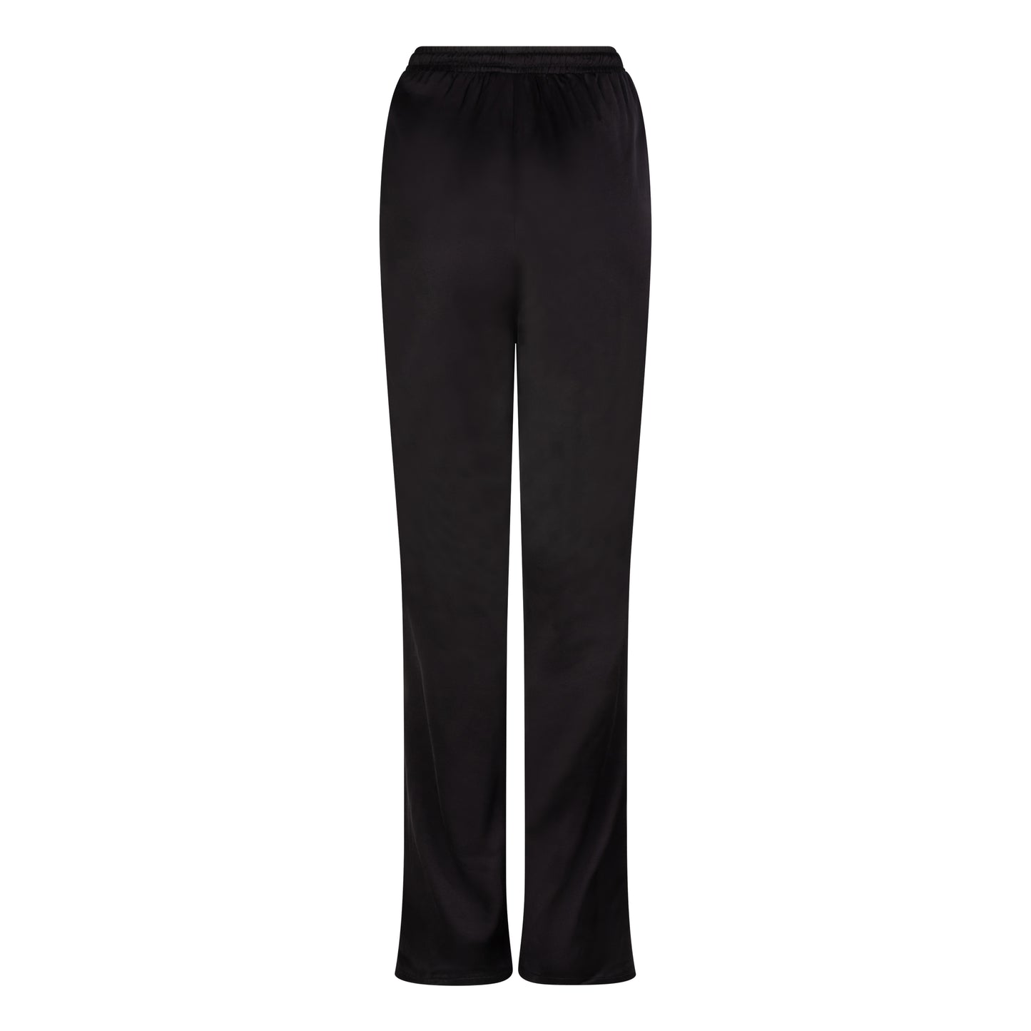 ESQUALO Black Sateen Trousers