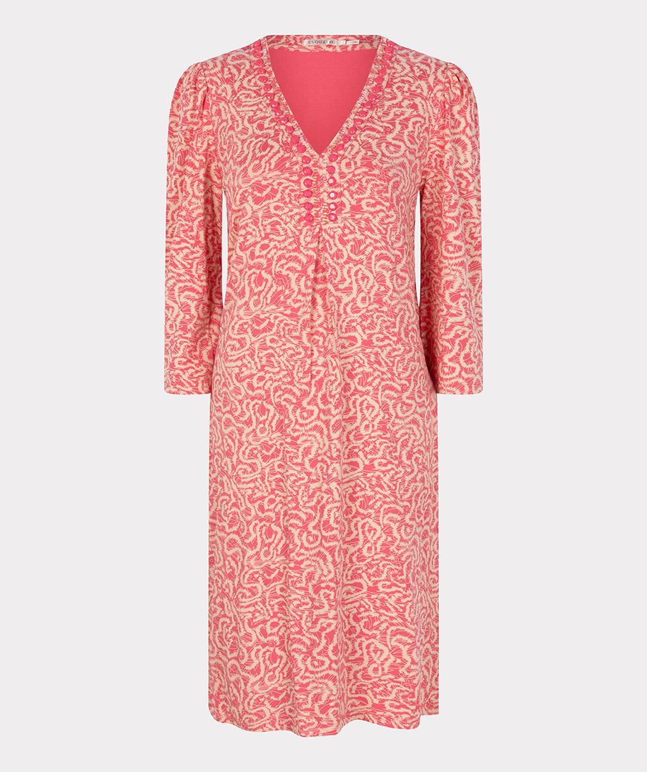 ESQUALO Vibrant Vacay Beaded Dress