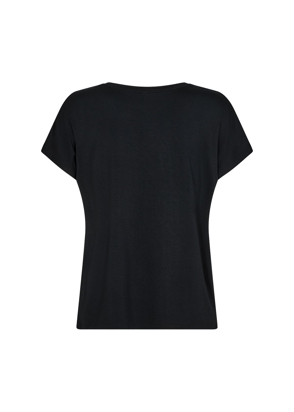 SOYA CONCEPT Marica 32 Black Basic Vneck Tee