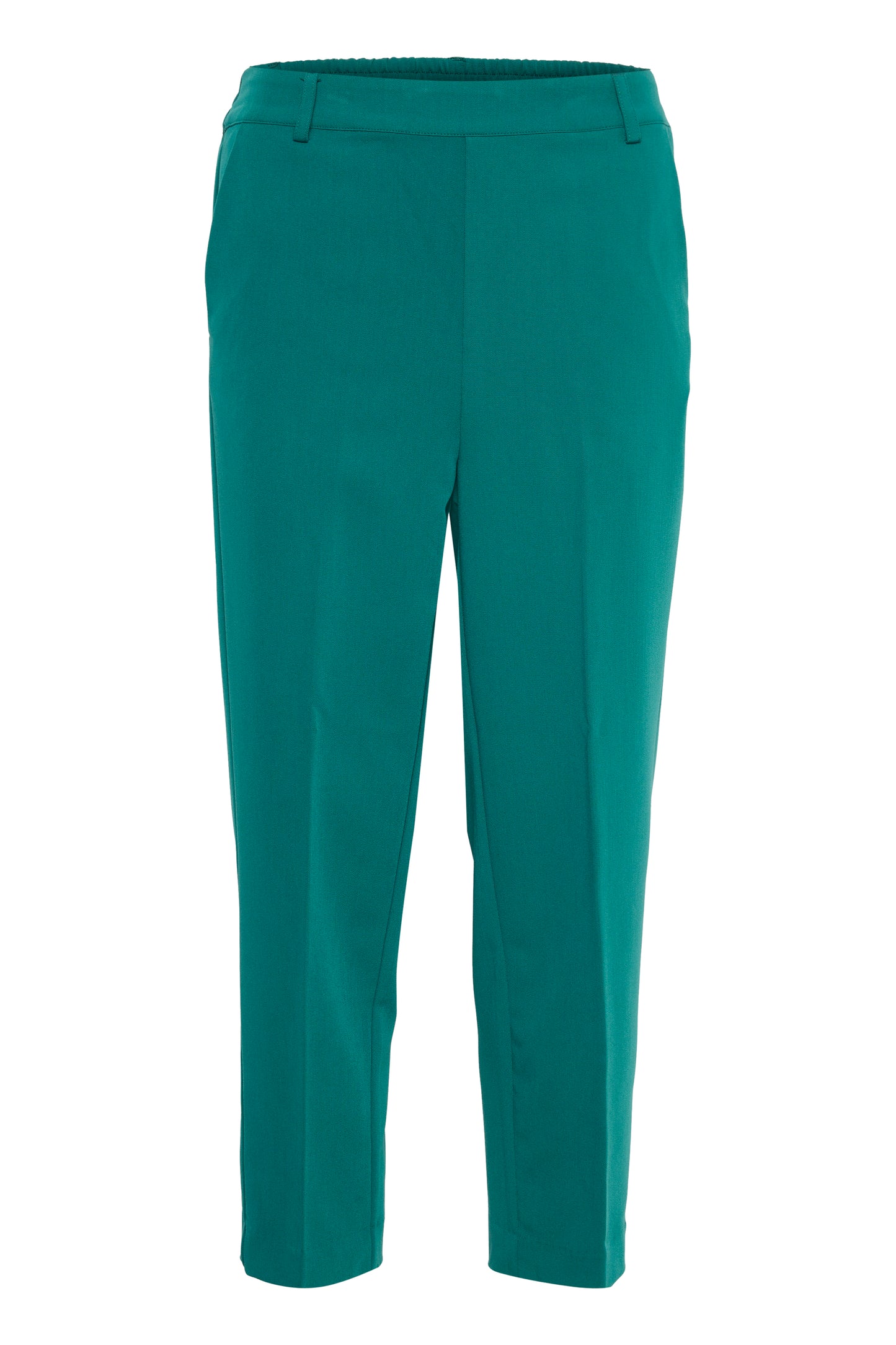 KAFFE SAKURA Aventurine High-Waisted Cropped Trousers