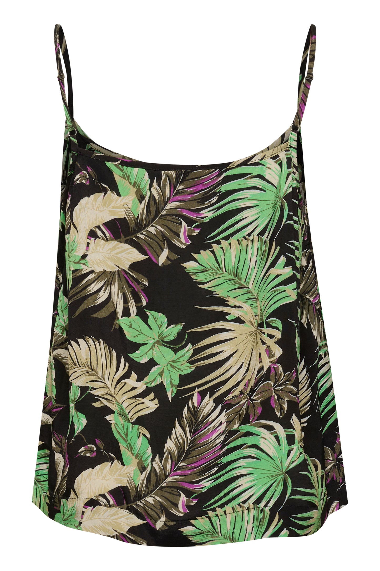 KAFFE KALULU Exotic Print Tank Top
